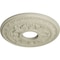 Ekena Millwork Baltimore Ceiling Medallion (Canopies up to 5 1/2"), 15 3/8"OD x 4 1/4"ID x 1 1/2"P, Clear Yellow CM15BACYF - alternate 2
